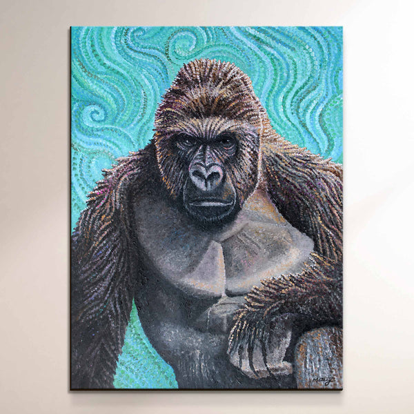 Harambe Original Painting Matsey Designs harambe-original-painting-matsey-designs