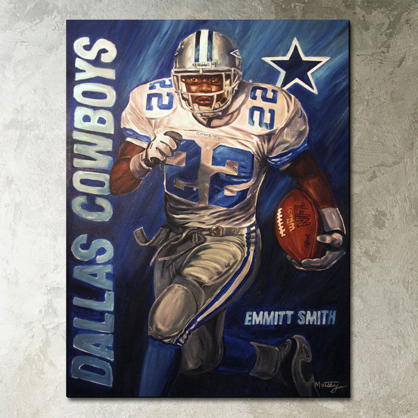thumbnail image 2 of Emmitt Smith Dallas Cowboys Autographed 8x10 Photo – High Quality Reprint 2 of 5