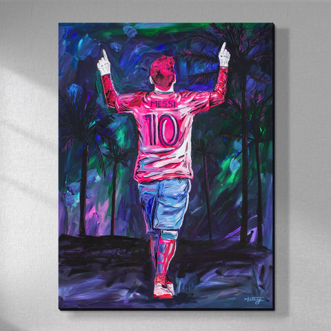 Messi to Miami - Original Painting
